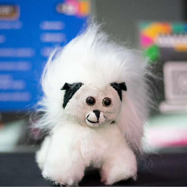 .Peluche Tití Cabeciblanco - Image 3